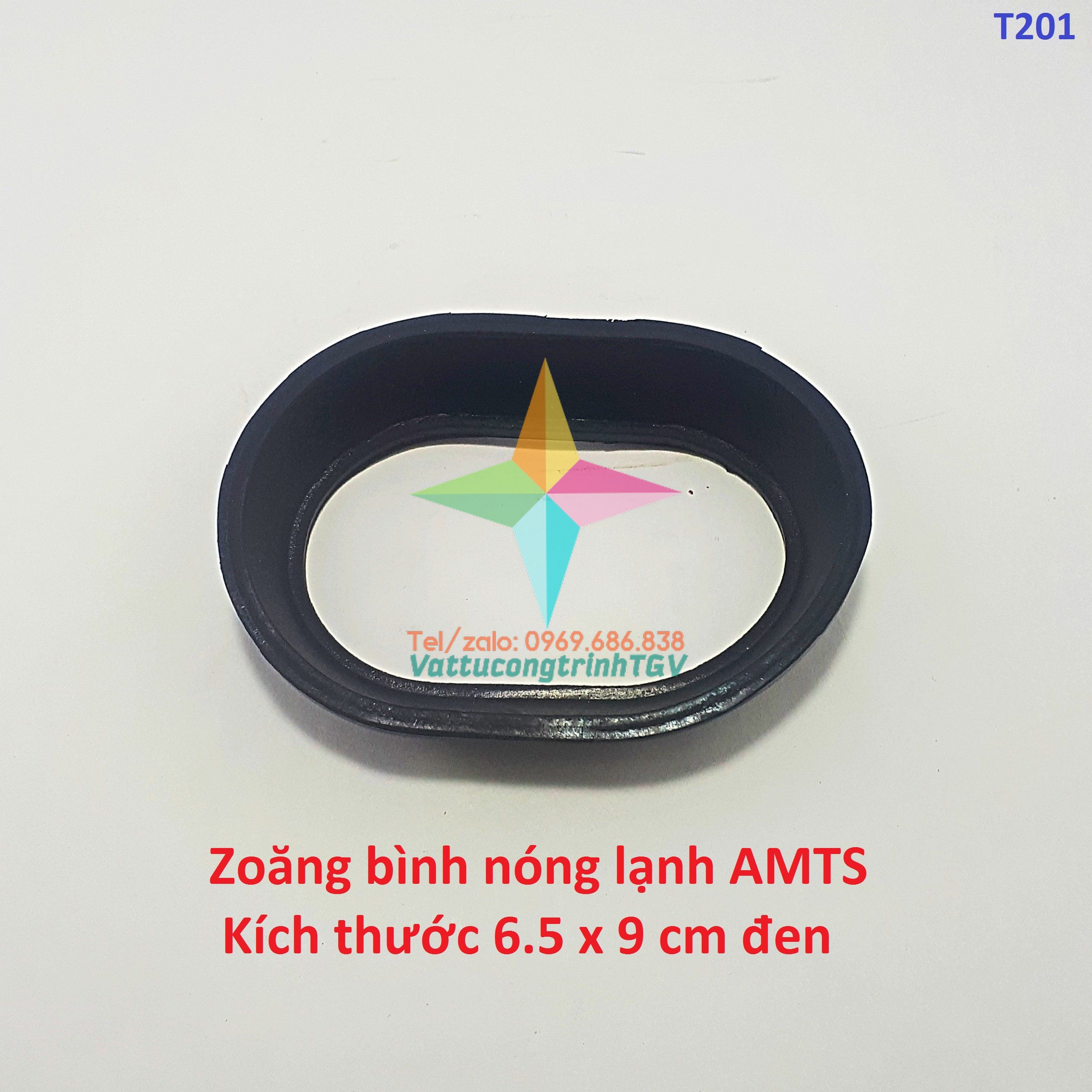 Gioăng cao su đen cho sợi đốt bình nóng lạnh ARISTON, PICENZA cỡ 6.5cm x 9cm