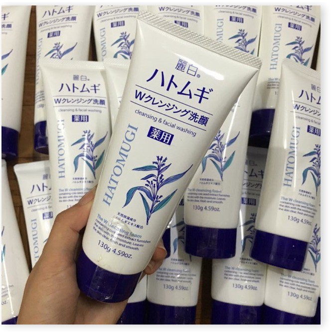 SỮA RỬA MẶT HẠT Ý DĨ HATOMUGI Nhật Bản 130g