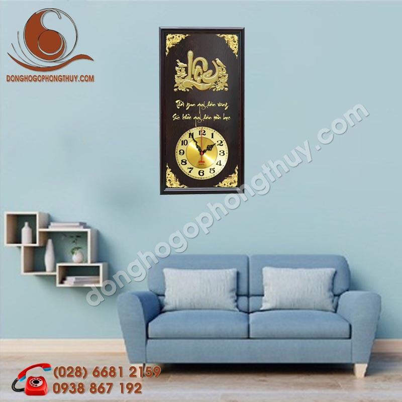 [HCM]ĐỒNG HỒ TREO TƯỜNG CHỮ LỘC