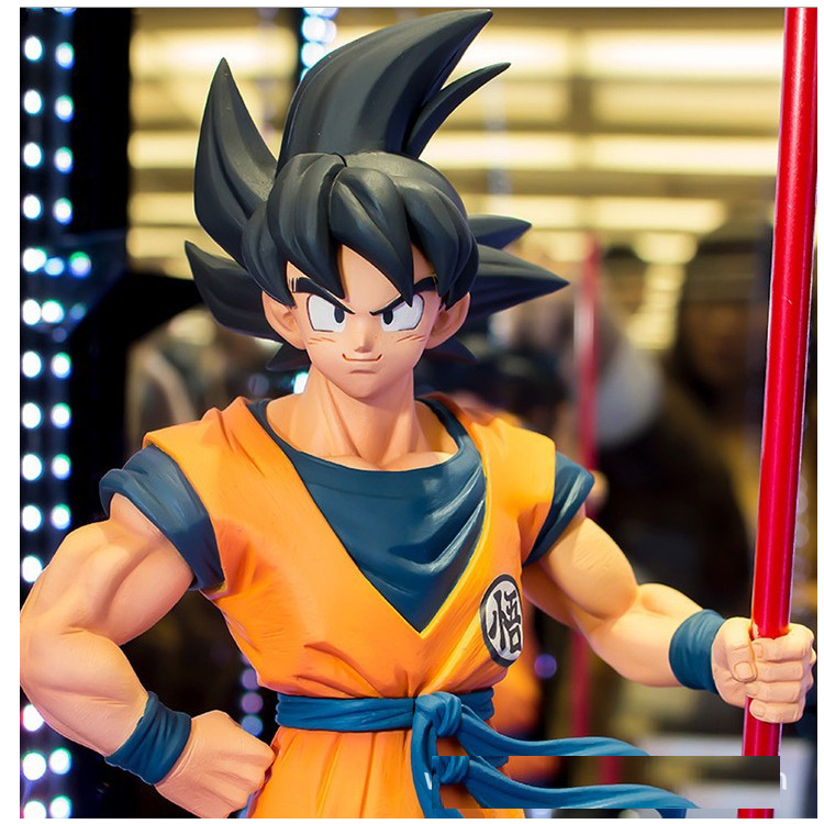 Đồ chơi trẻ em mô hình figure Songoku Dragon ball 7 viên ngọc rồng cao 27 cm bằng nhựa PVC cao cấp để trưng bày hoặc làm quà tặng