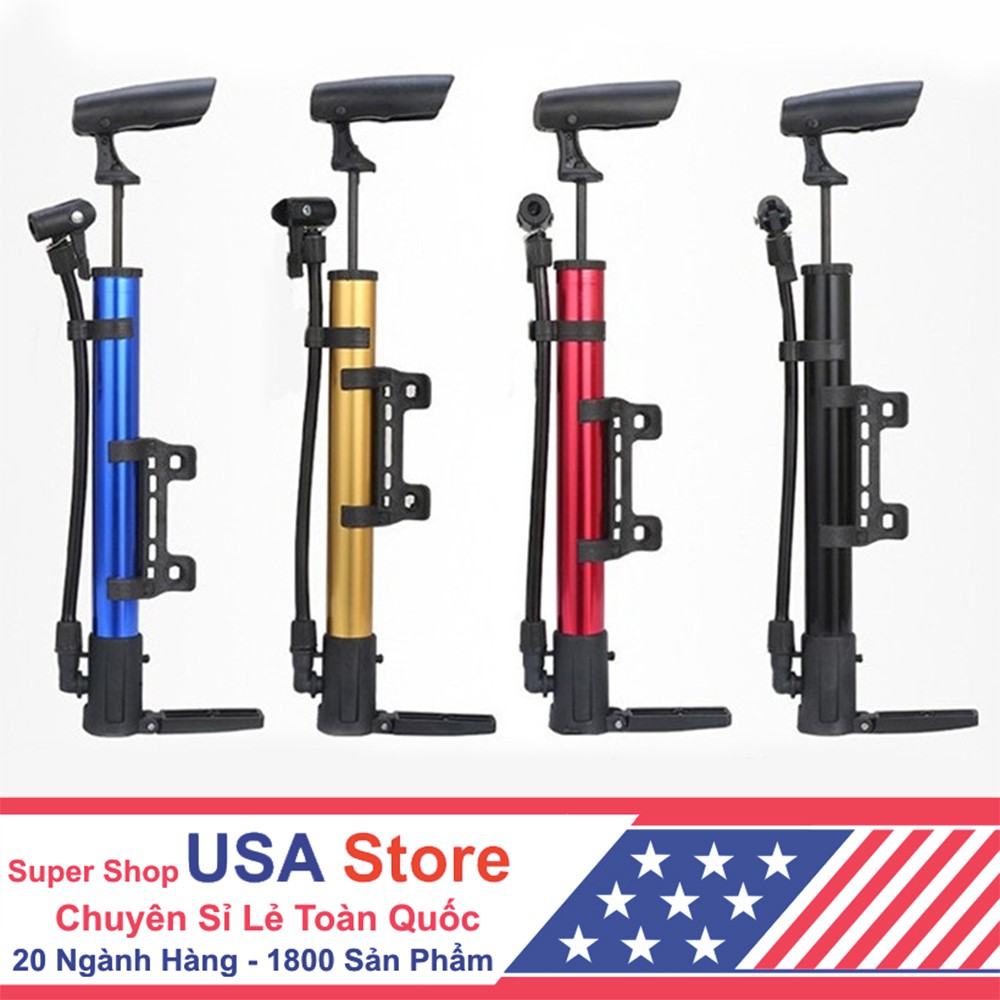 Bơm Hơi Xe Máy Xe Đạp XD102 - 30cm US04799 (Màu Sắc Ngẫu Nhiên)