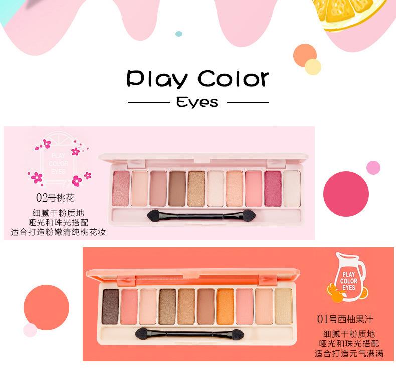 [Sale Sốc] Bảng phấn mắt Play Color Eyes Lameila P3596