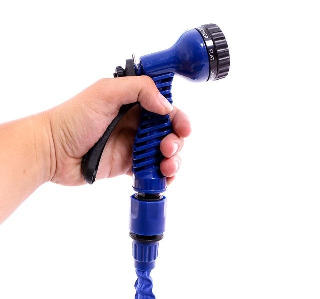 Vòi Xịt Nước Giãn Nở Thông Minh 30M Kèm Đầu Xịt 7 Chế Độ