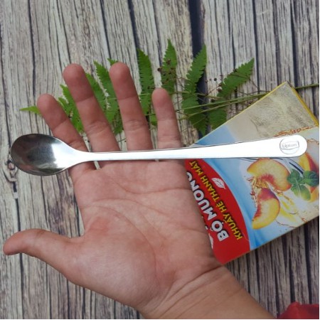 Thìa Lipton Inox cán dài cho bé ăn dặm
