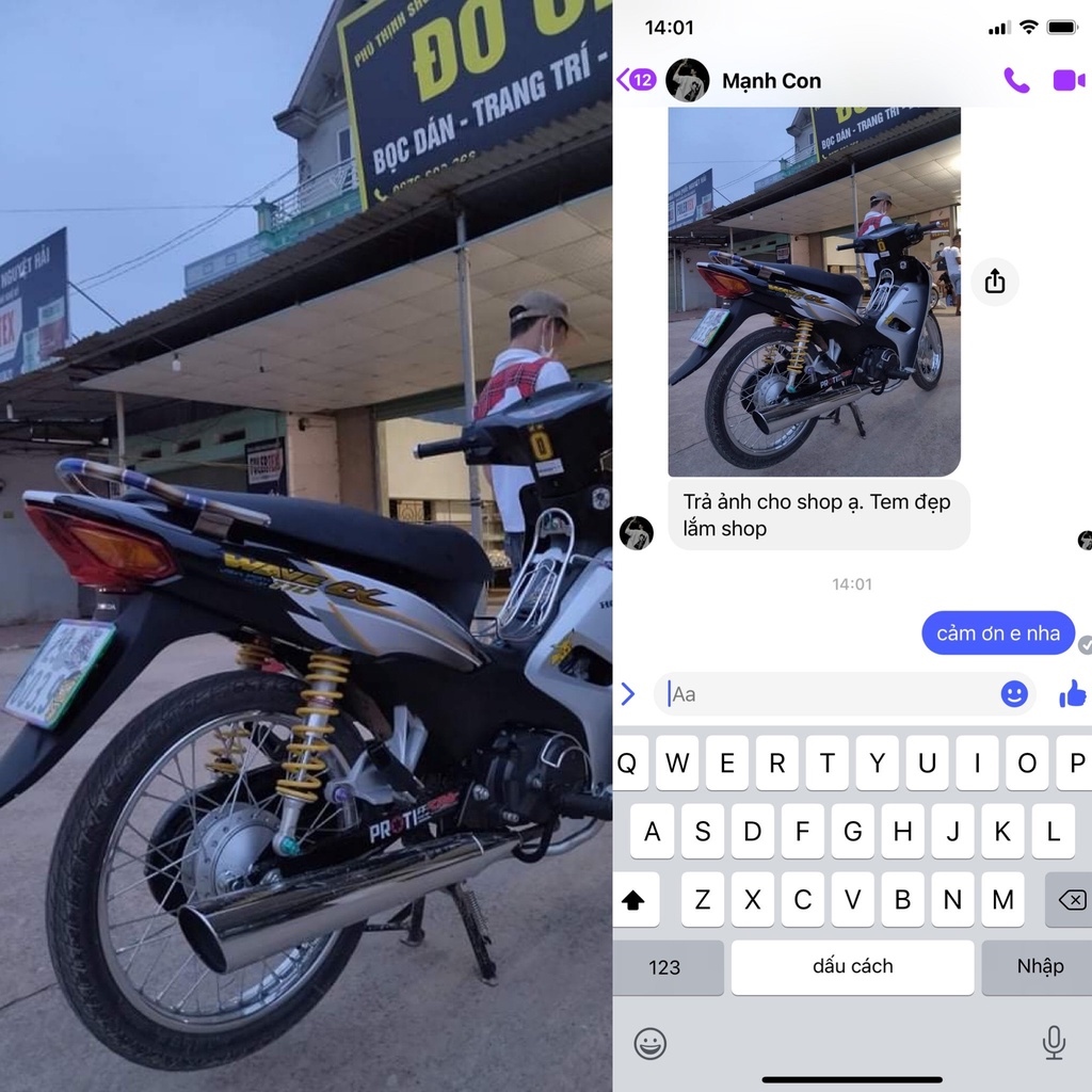 TEM RỜI WAVE ALPHA MẪU TEM S - A