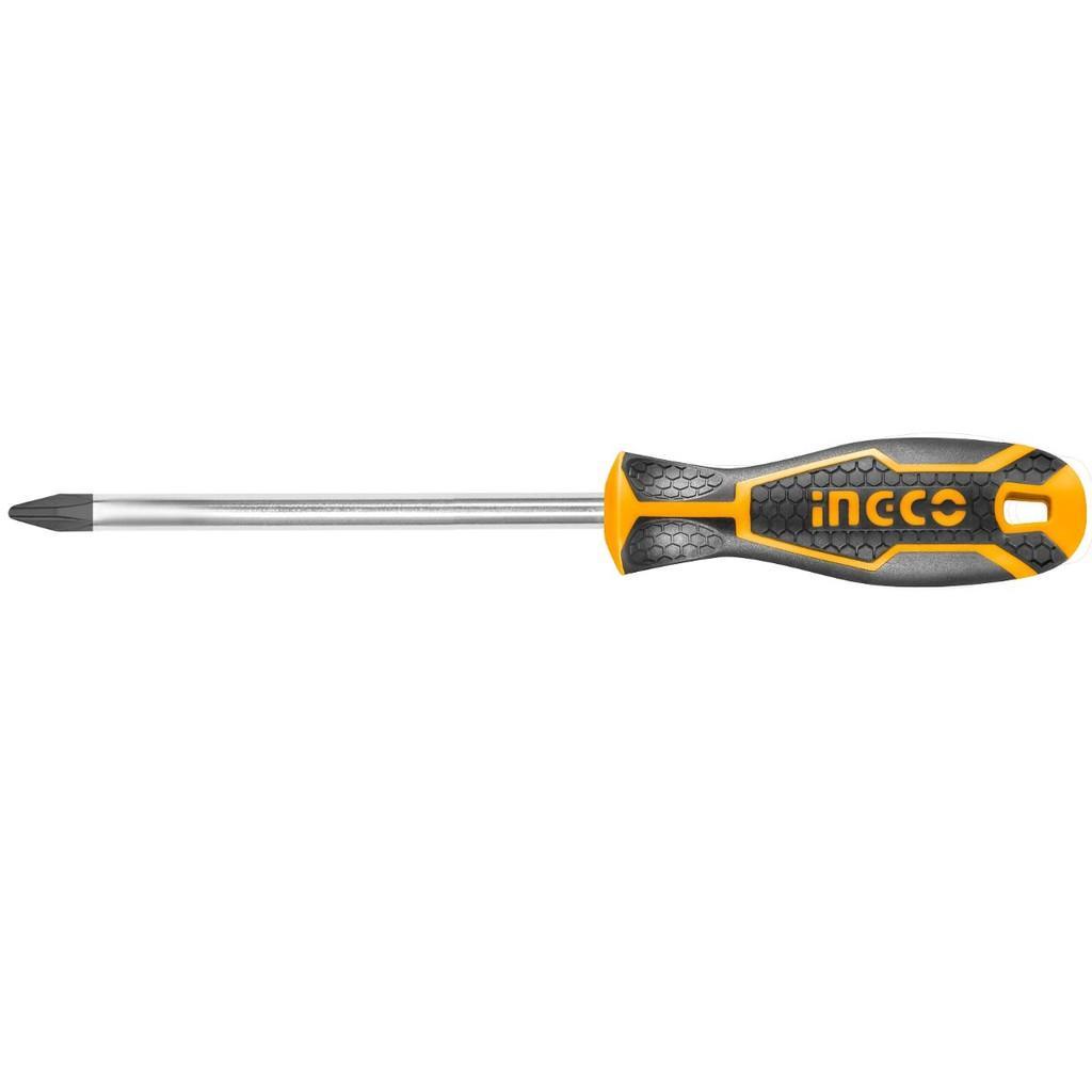 Tua vít bake Đường kính trục tua vít: 6.0 mm, Chiều dài: 125mm.- 144/T ingco HS28PH2125