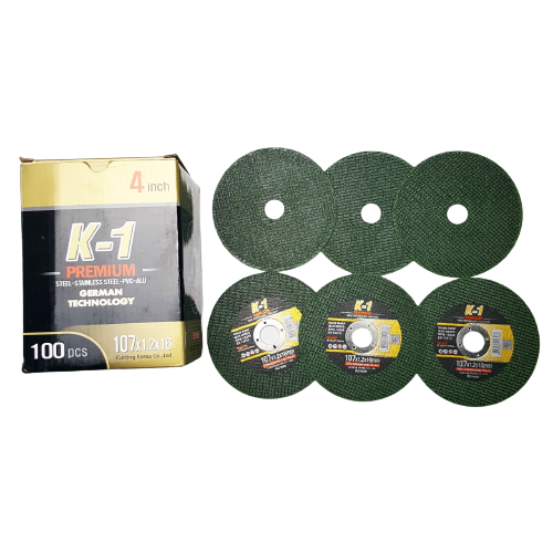 10 viên ĐÁ CẮT SẮT 100 | Đá cắt K1 Xanh | Đá cắt sắt phi 100