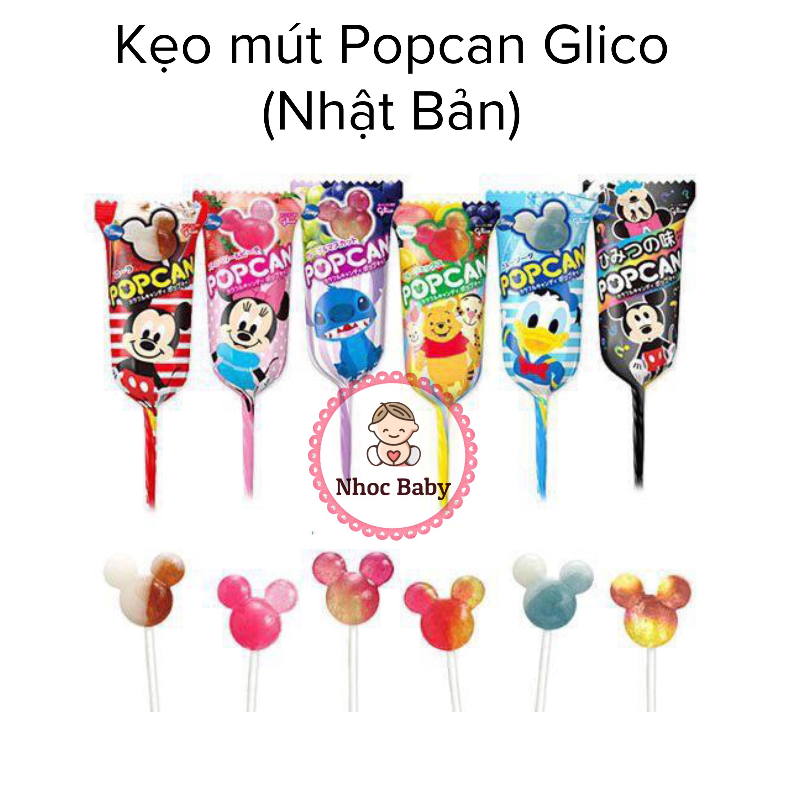 Kẹo mút Popcan Gilco