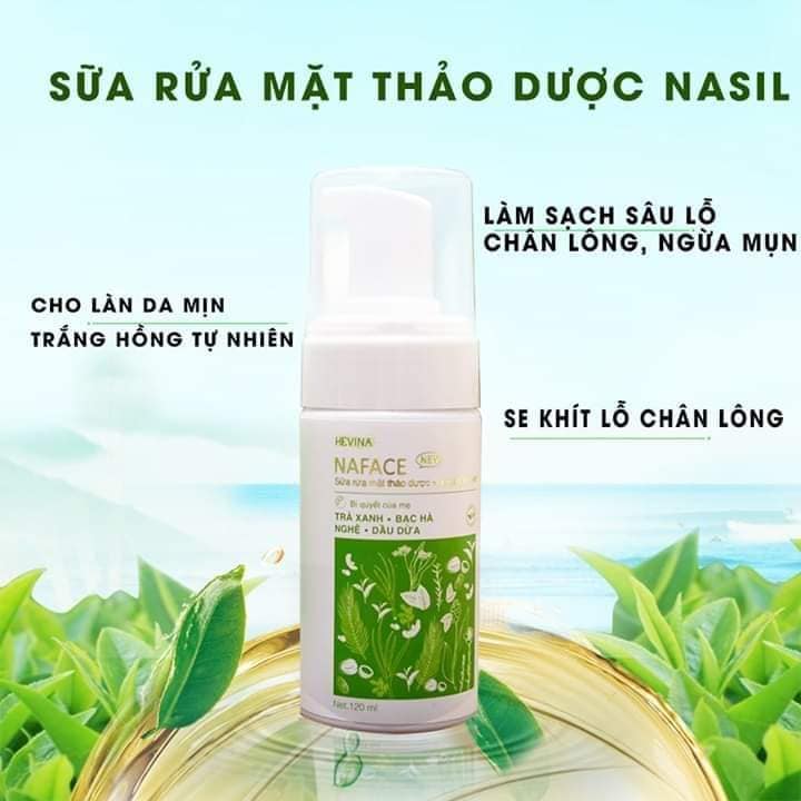 Sữa rửa mặt thảo dược Naface