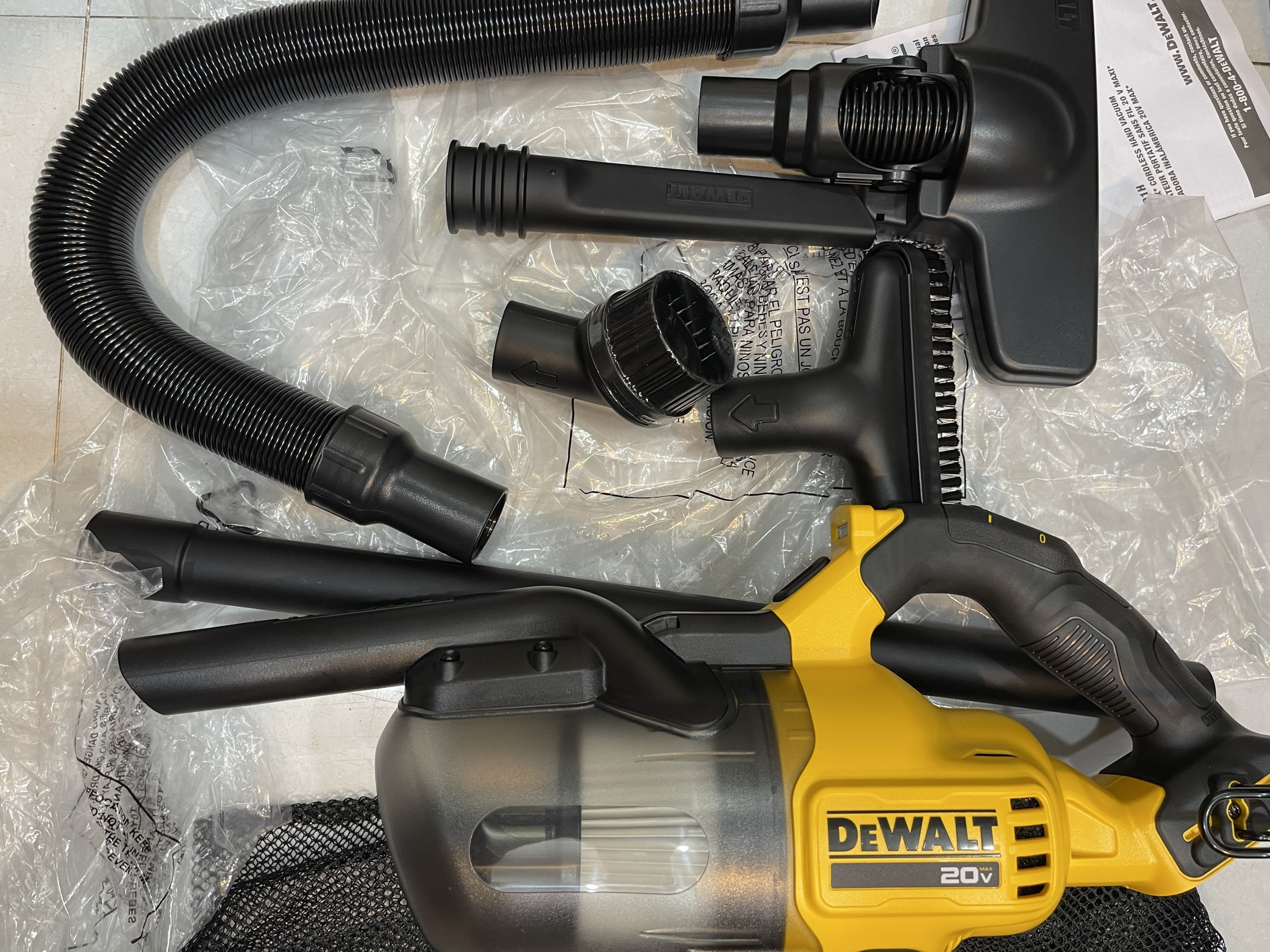 Máy hút bụi dùng pin Dewalt DCV501
