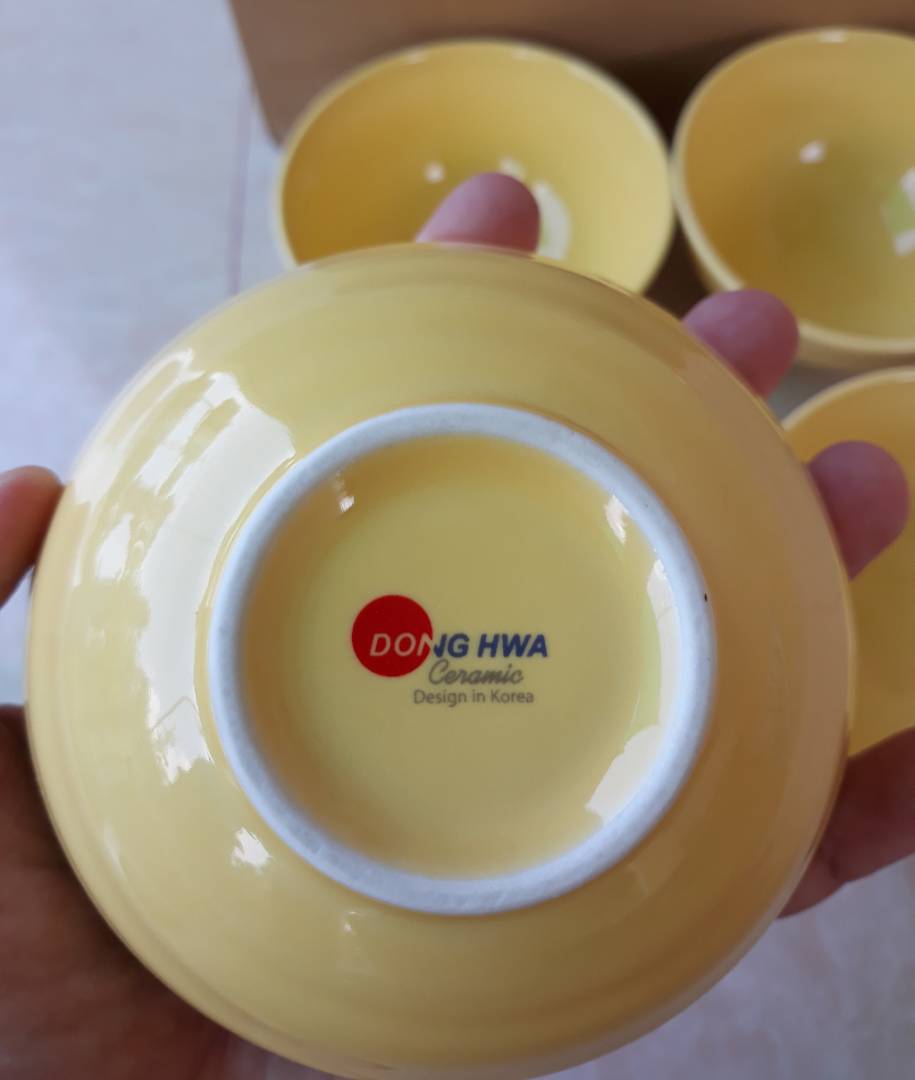 Combo 4 chén sứ cao cấp Donghwa