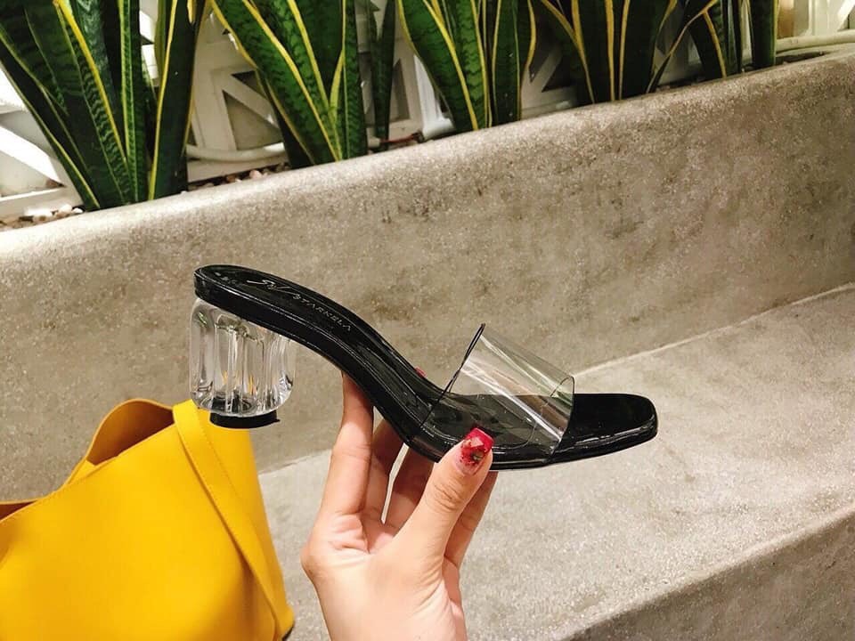 Guốc dép nữ 5 phân quai trong LT