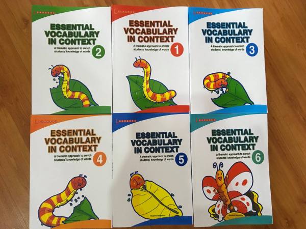 Bộ Sách Sâu Essential Vocabulary In Context (Bộ 6 Cuốn)-Bản Gốc, Sách In Chất Lượng Tốt- Childrens Book