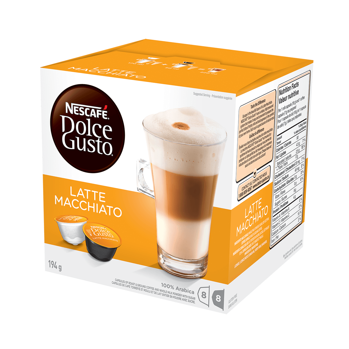 Cà phê viên nén Nescafe Dolce Gusto 16 viên/hộp các vị