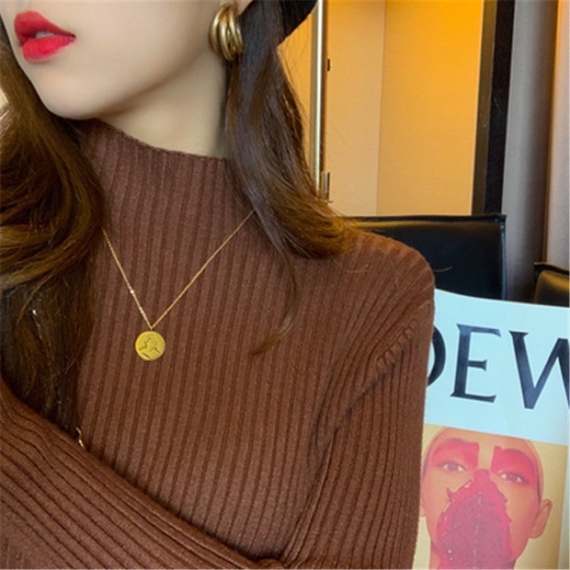 Ms016 áo len tăm lông cừu cổ 3p/ áo len gân lông cừu cổ 3p