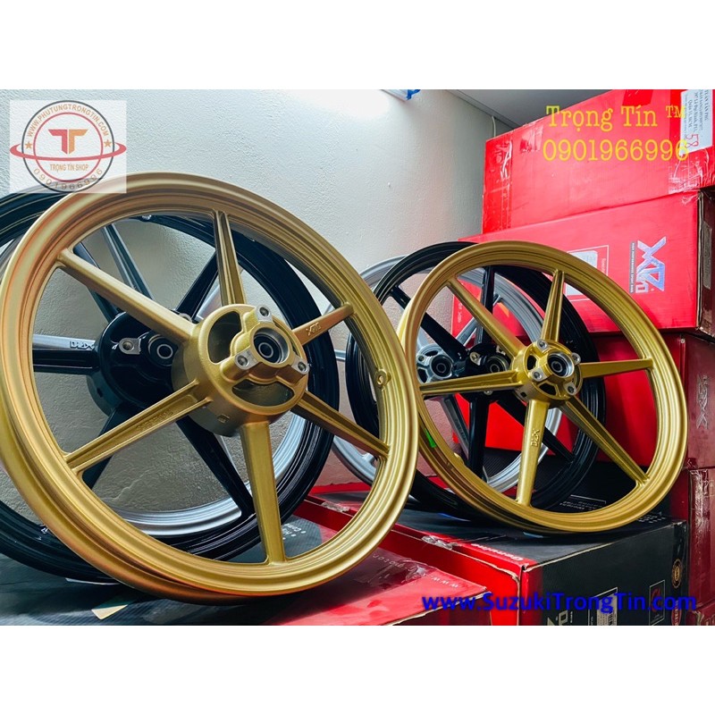 Mâm X1R 6 Cây Suzuki Raider Satria Fi [ Tặng Dĩa Trước]