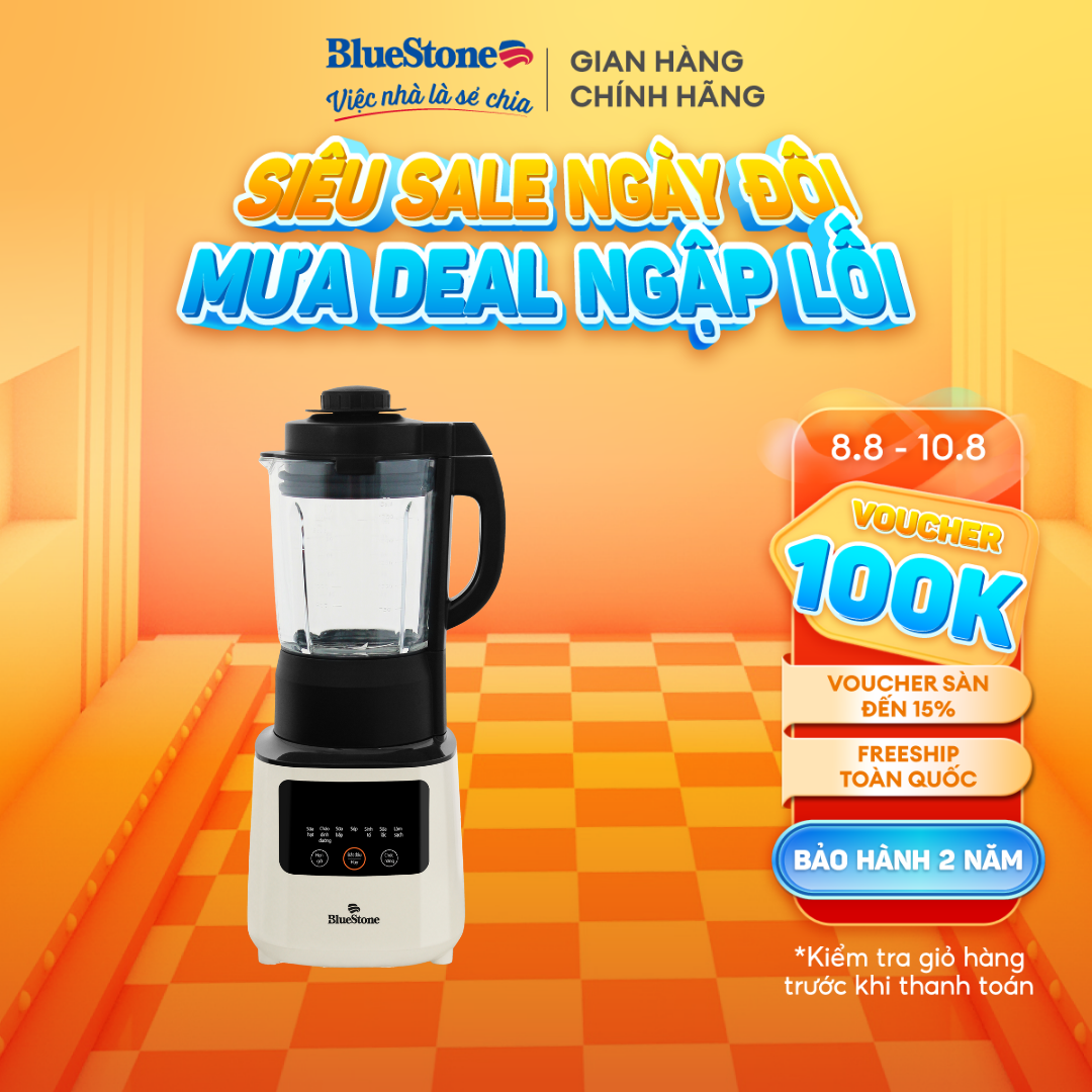 Bluestone blb-6035-900W-1,75 L multi-function food processor-6 cooking grinding mode-2 years warranty-authentic