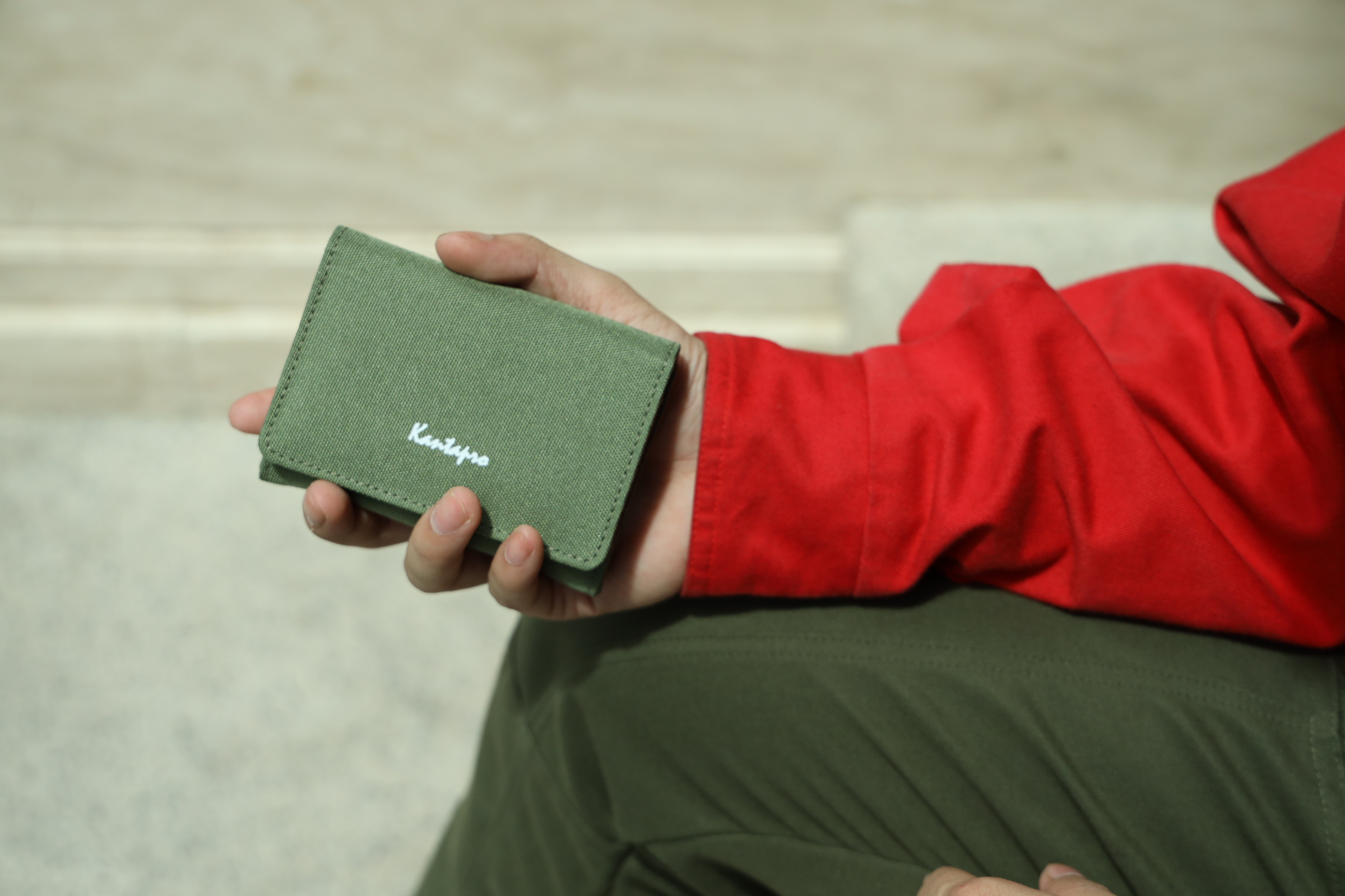 Ví đựng thẻ vải Polyester KANTAPRO dáng ngang - Mini Wallet (8 colors)