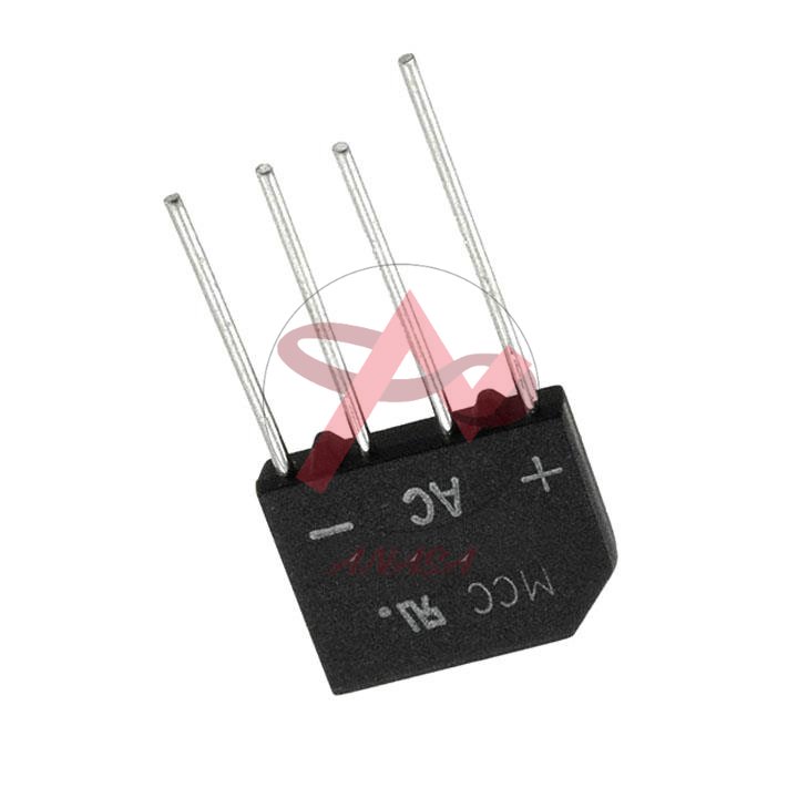 Diode Cầu 6A Dẹt KBL608 AC
