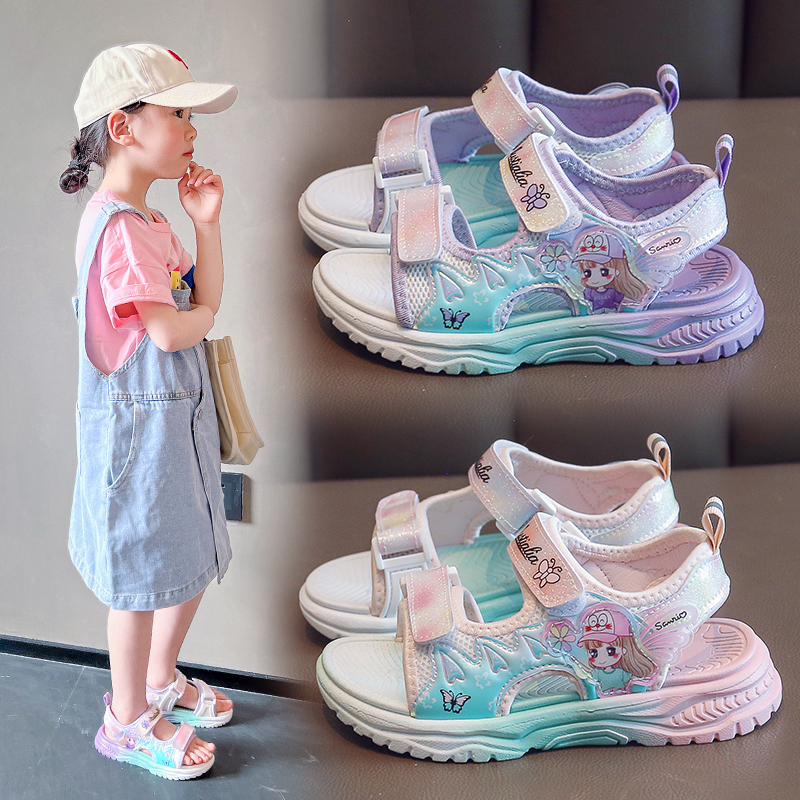 Sandal bé gái từ 3 đến 15 tuổi HQ31