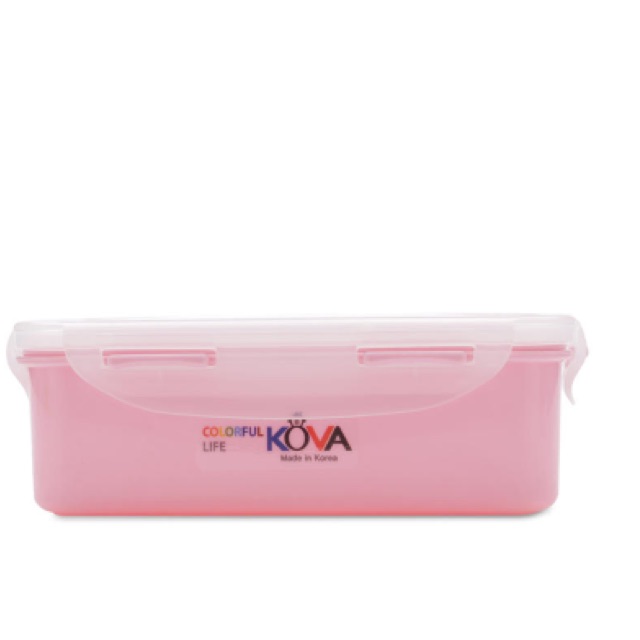Hộp nhựa hình chữ nhật 750ml Kova Colourful Life HKV01