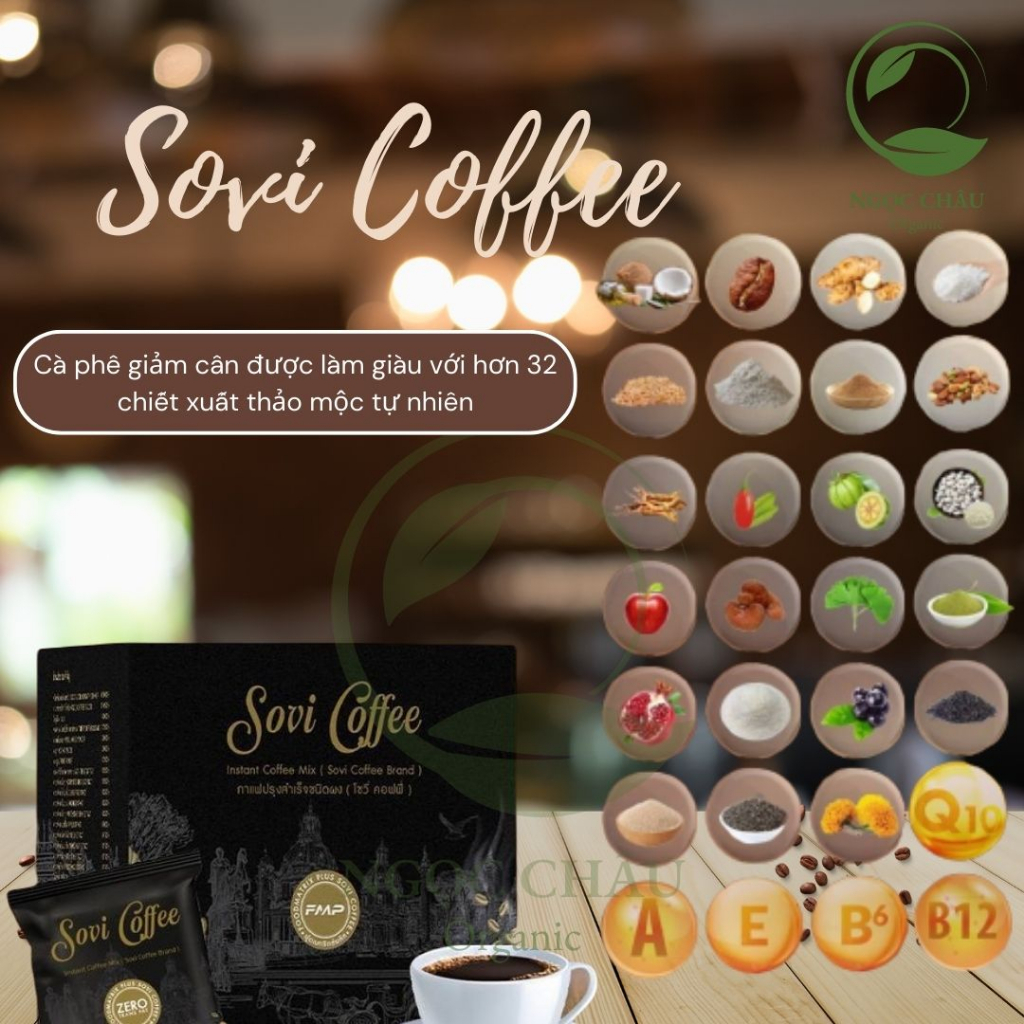 Cà phê giảm cân Sovi Coffee