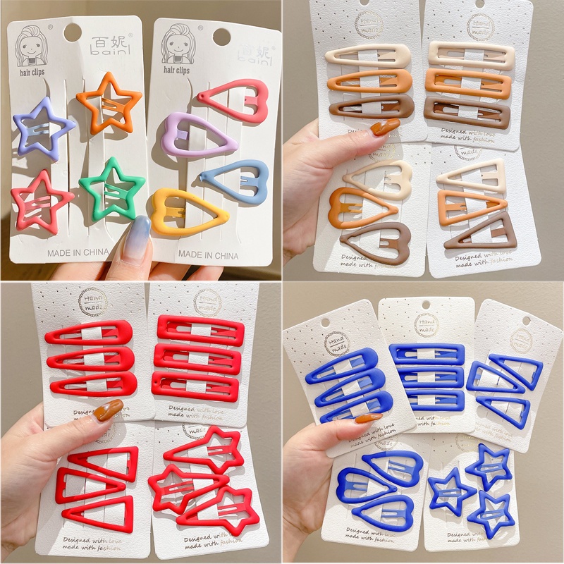 Kẹp tóc nhiều kiểu dáng dễ thương