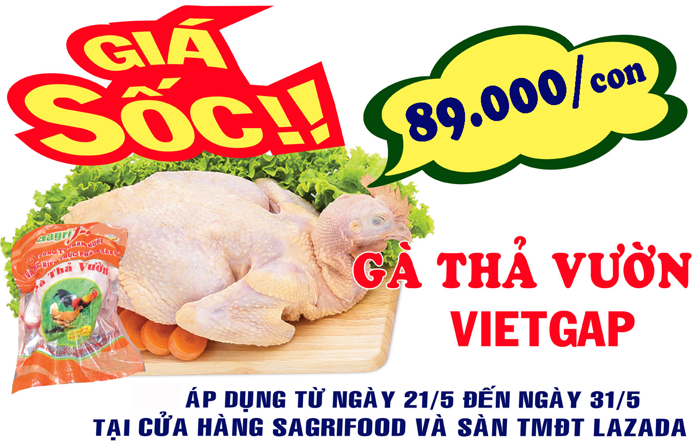 Gà thảo dưỡng Vietgap(size 1.4-1.6kg) - [Giao Ngay Tại HCM]