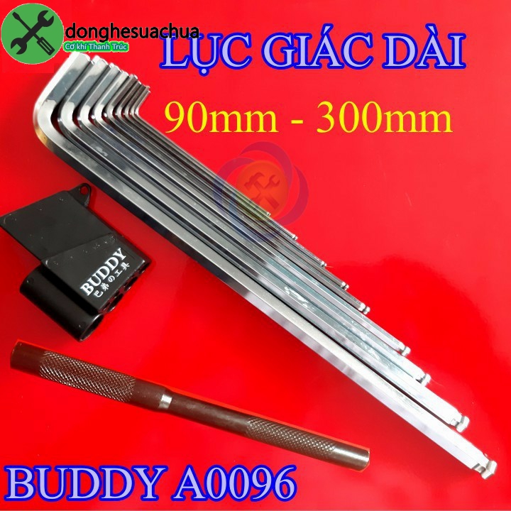 Bộ lục giác dài buddy a0096 90mm-300mm
