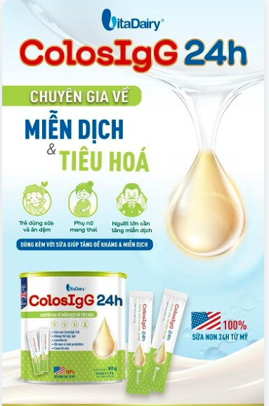 Sữa non Colos IgG 24h(sữa non miễn dịch)