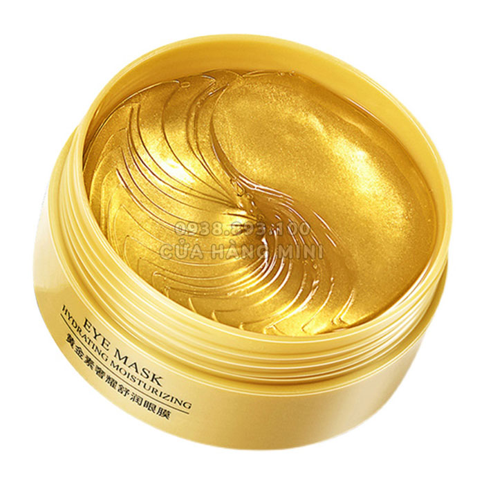 [HCM]【CHÍNH HÃNG】 Combo 60 Miếng Mặt Nạ Mắt Bioaqua Phân Tử Vàng 24K (Màu Vàng Kim)