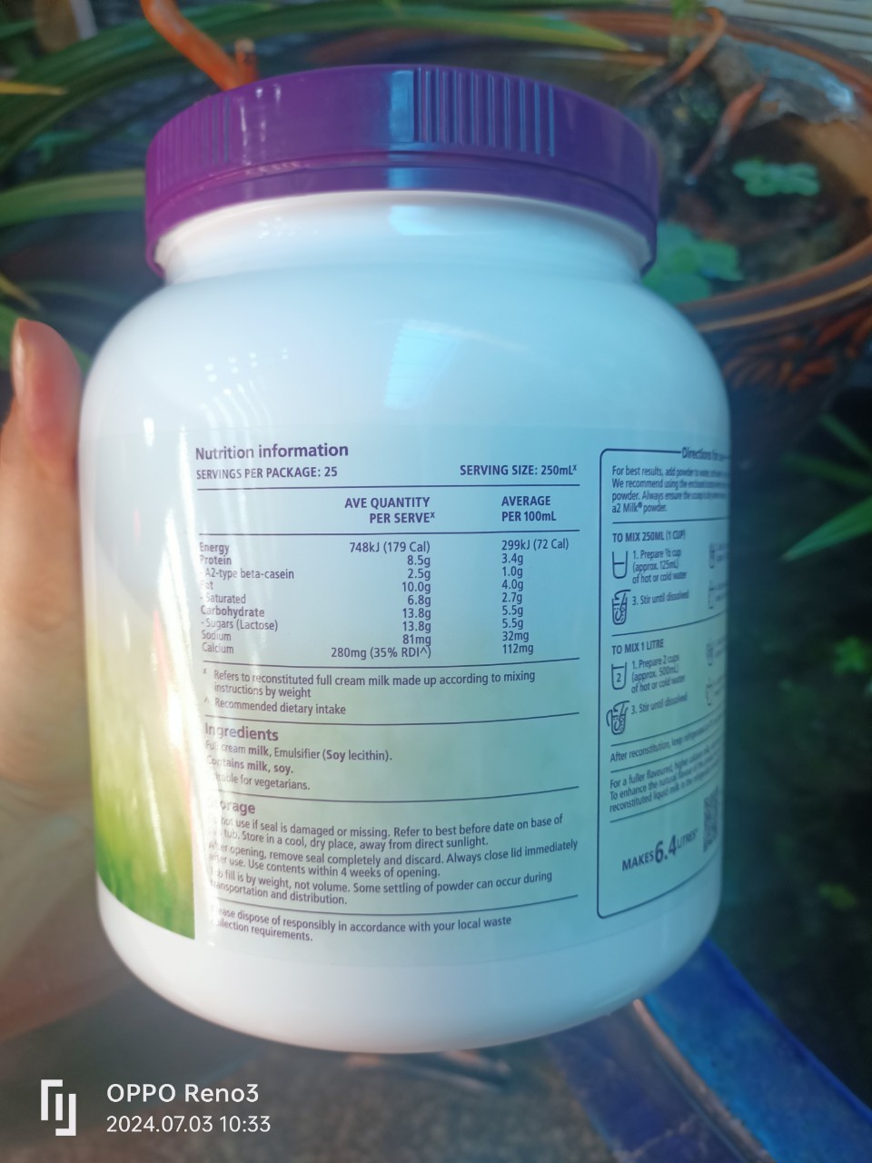 Date T11.2025 Sữa bột lon A2 nhập từ Úc