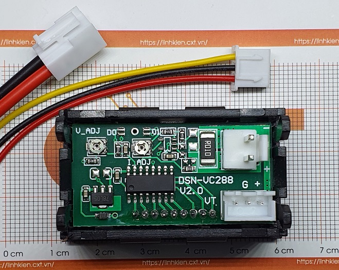 DSN-VC288 Vôn kế ampe kế DC 100V 10A