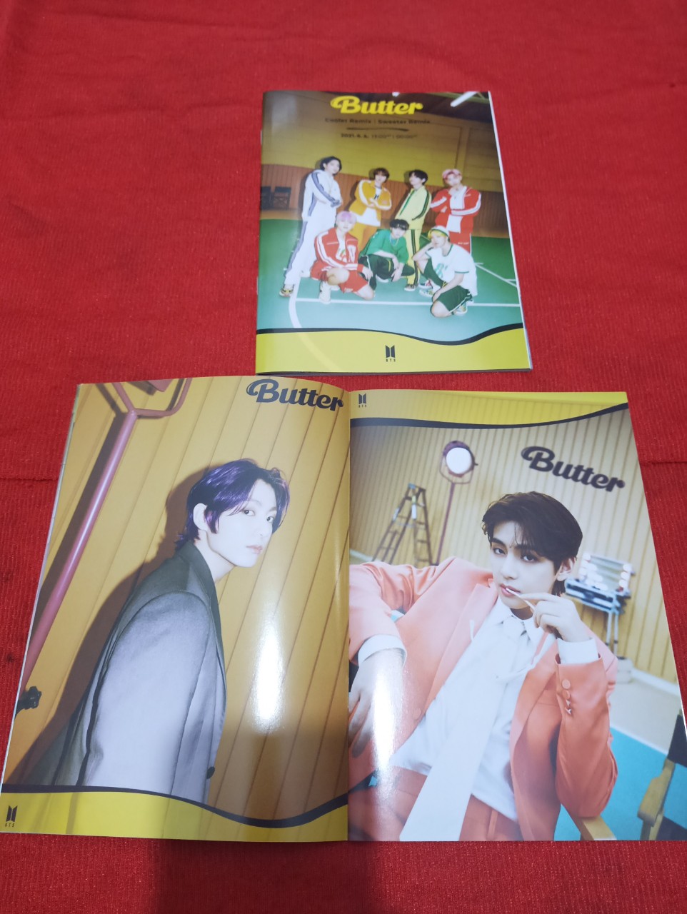 photobook BTS full hình MV " Buffer"