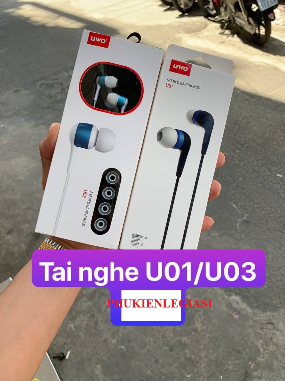 Tai nghe Lecun U03 jack 3.5mm phổ thông