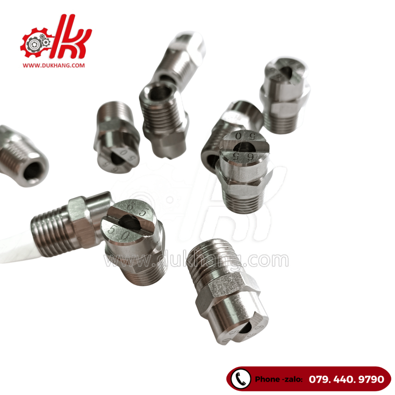 Béc inox cánh quạt