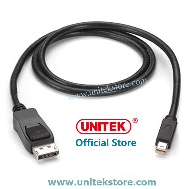 [UNITEK STORE] CÁP CHUYỂN MINI DISPLAYPORT SANG DISPLAYPORT DÀI 2M UNITEK (Y-C 611)