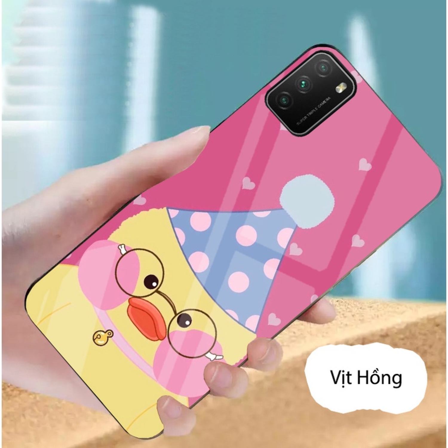 Ốp Lưng POCO M3 mặt kính gương bóng