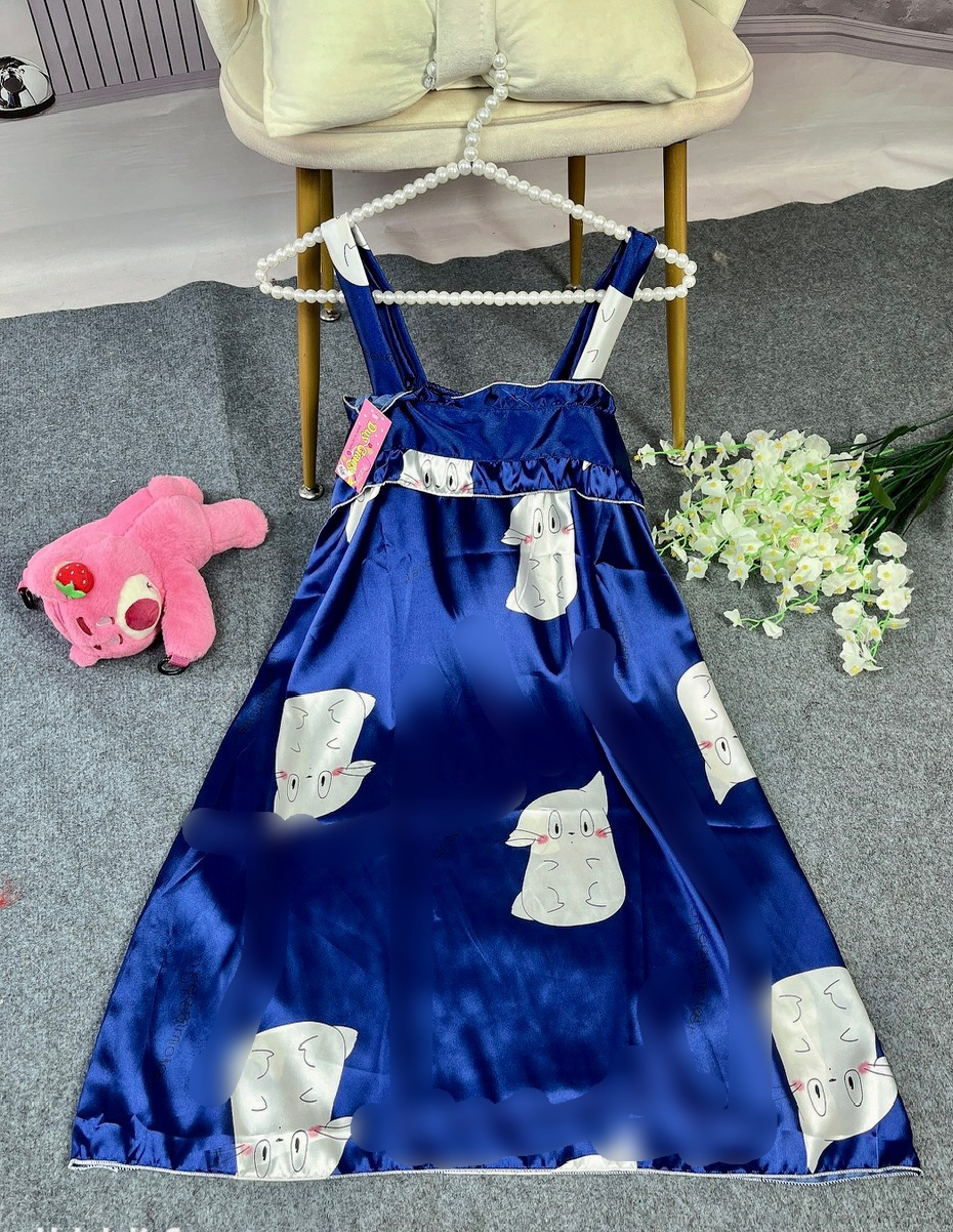 Đầm Lụa Satin Freesize Dưới 65kg
