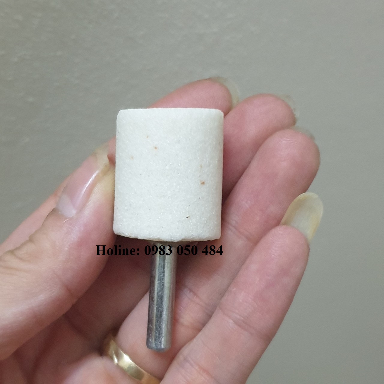 Mũi đá mài lốp hình trụ cốt 6 ly - mũi đá mài chân 6mm - đá mài lốp vá xe