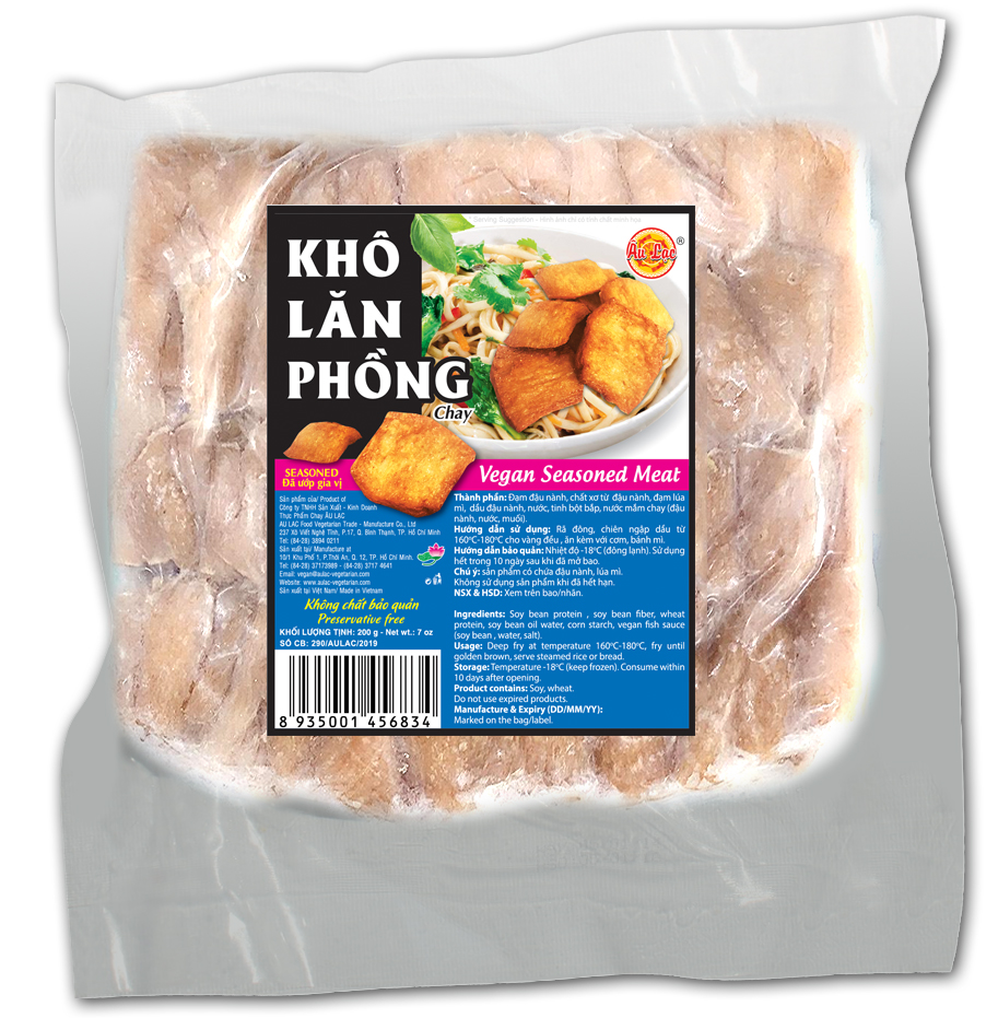 Khô Lăn Phồng Chay Âu Lạc 200g/1kg