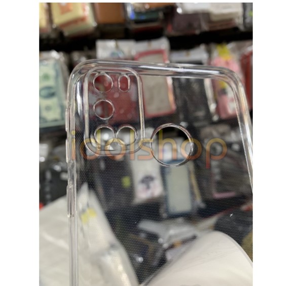Ốp lưng silicon Vsmart Live 4 / Joy 4 trong suốt bảo vệ camera