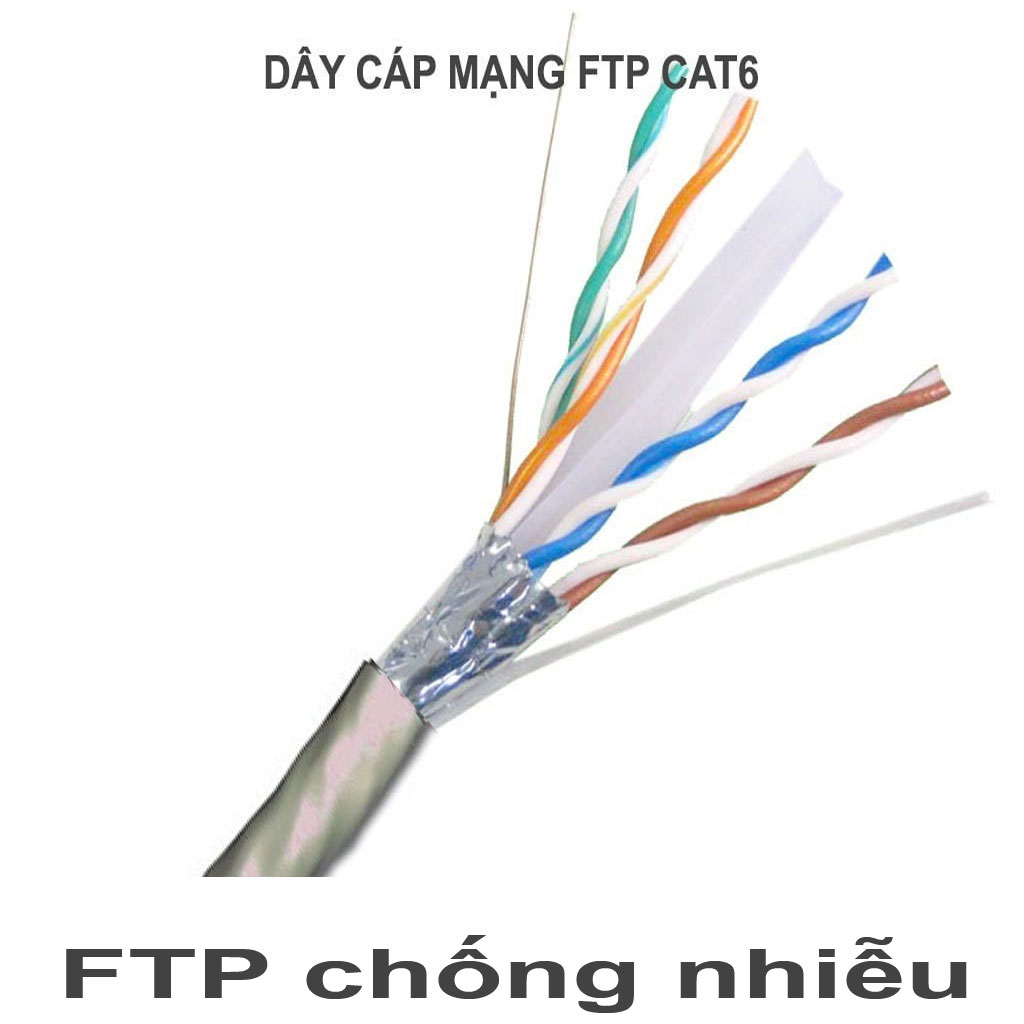 [HCM] 60m đến 100m Dây Mạng Cat6 Bấm Sẵn 2 Đầu - Cáp mạng cáp lan cáp internet