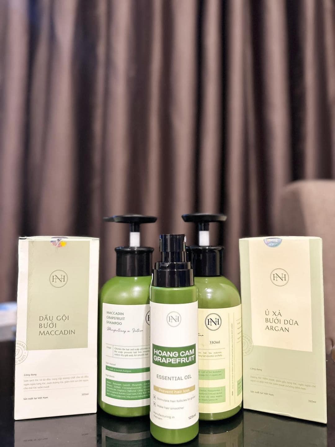 COMBO DẦU GỘI BƯỞI+TINH DẦU BƯỞI NGA HOÀNG