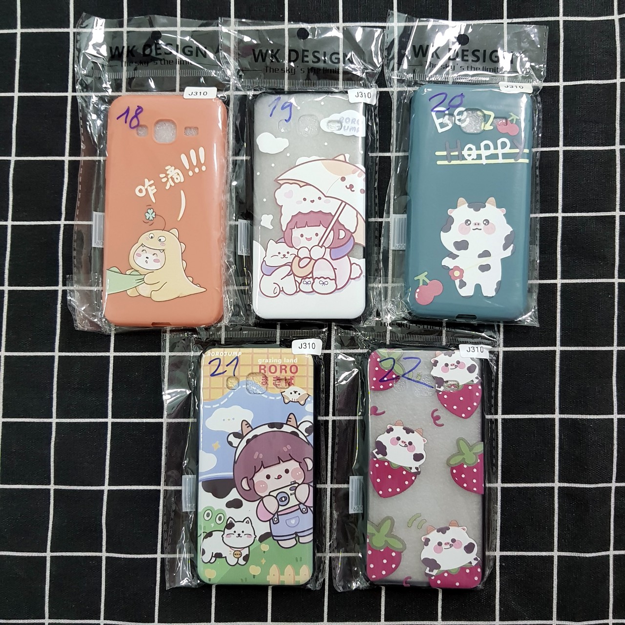 [Nhiều mẫu] ốp Lưng dẻo cute Cho Sam Sung J3 Samsung Galaxy J310