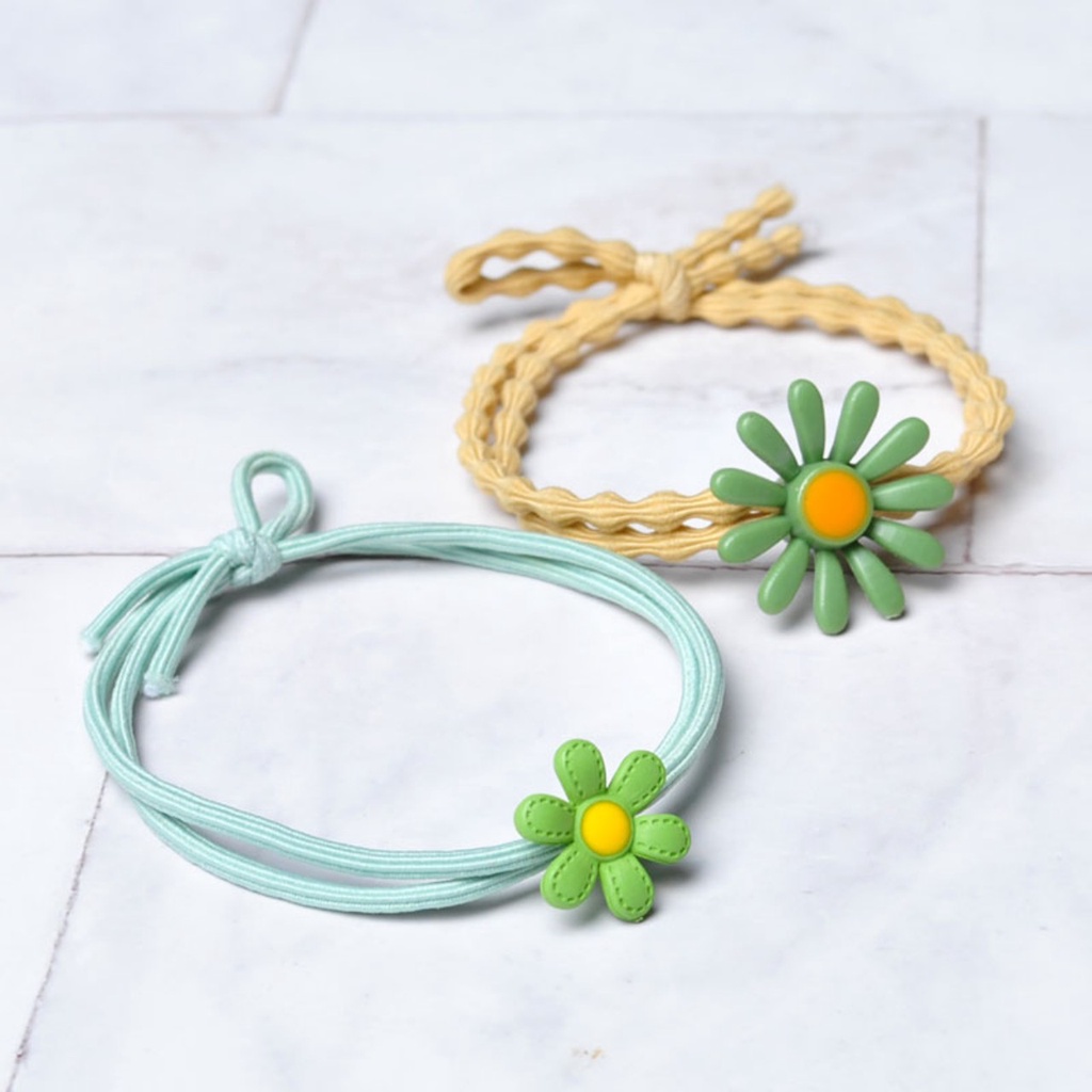 Dây cột tóc hoa cúc nhí dễ thương C15