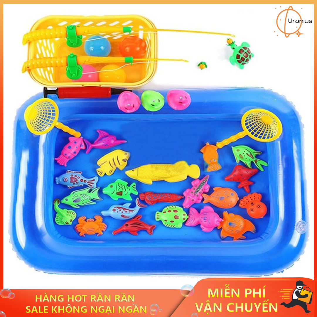 Bộ đồ chơi câu cá trẻ em, Trò chơi câu cá cho bé, Đồ chơi câu cá kèm phao siêu đáng yêu và tiện lợi giúp rèn luyện phản xạ linh hoạt cho trẻ. GIẢM GIÁ SIÊU KHỦNG