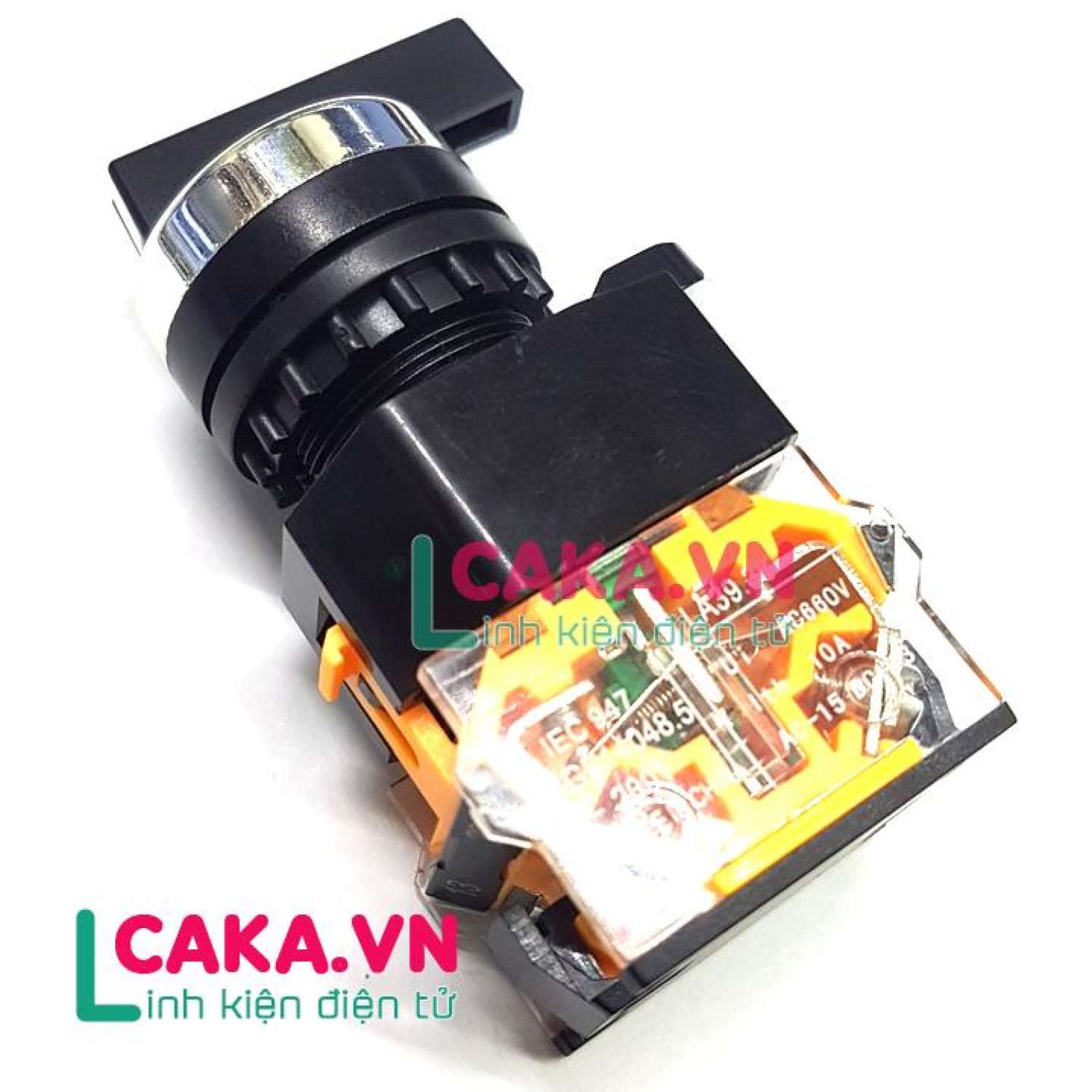Công tắc xoay 3 vị trí LA39 phi 22