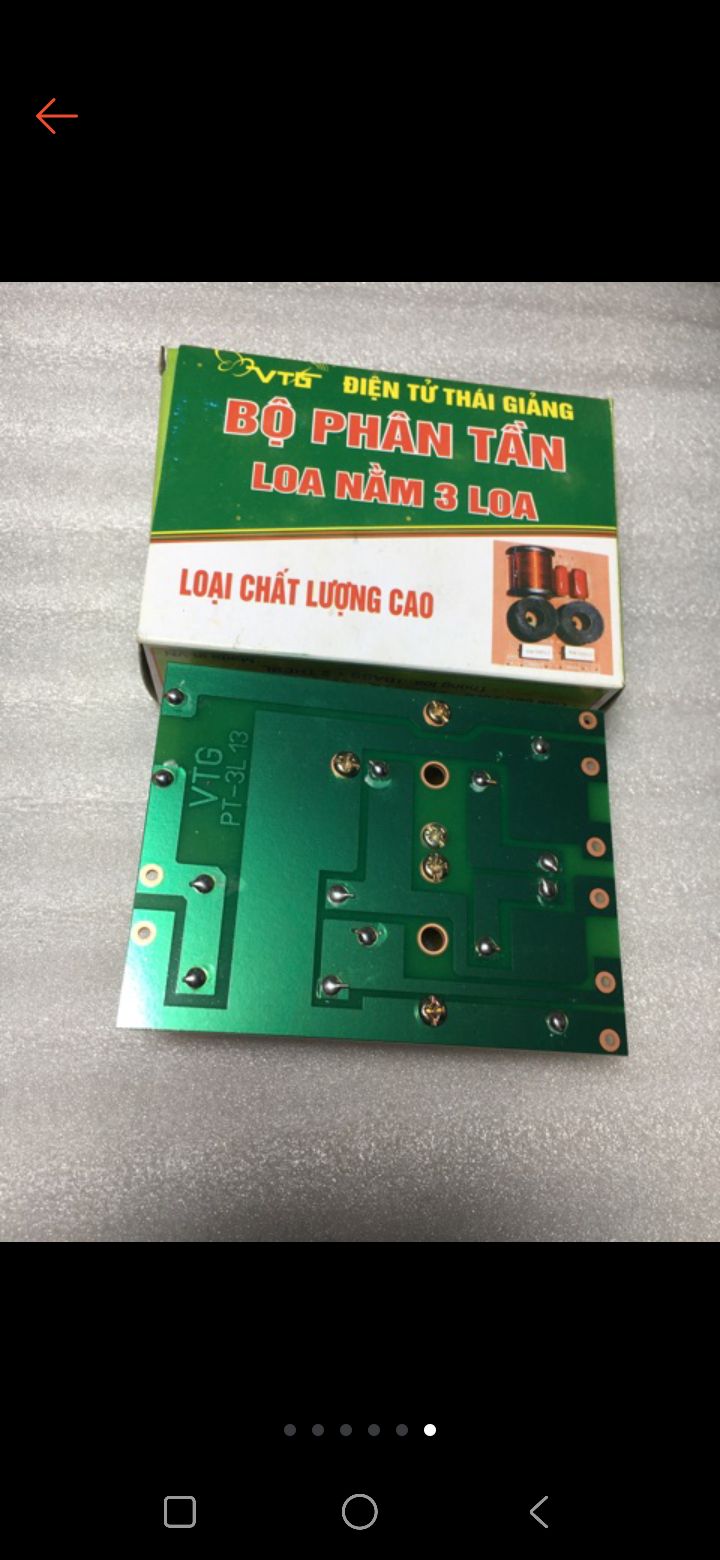 Mạch phân tần 3 loa 1 bass 2 treble.