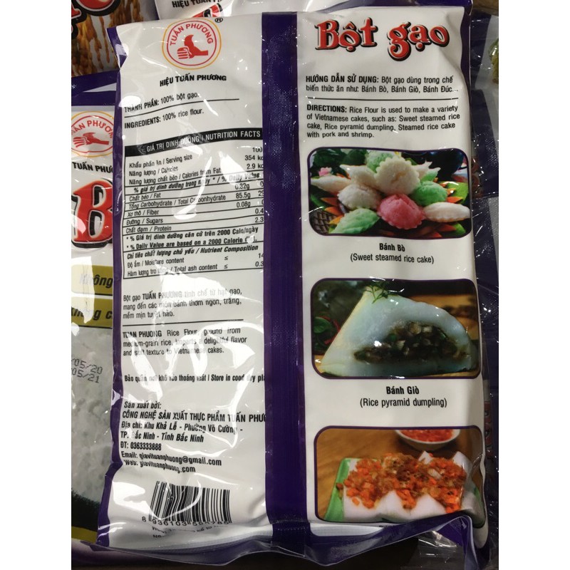 Bột gạo Tuấn Phương gói 400gr